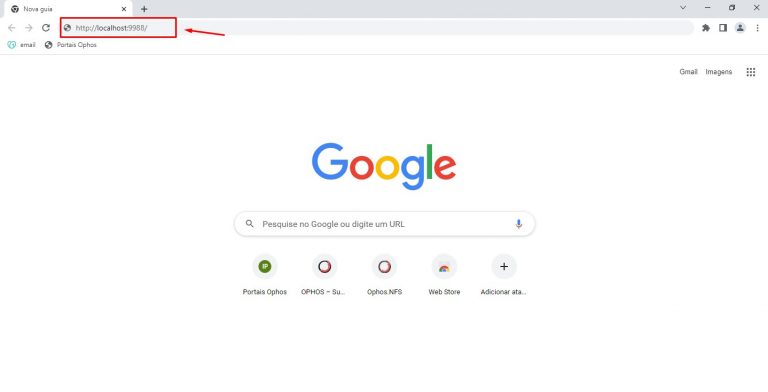 Acessar configuração integrador v5
